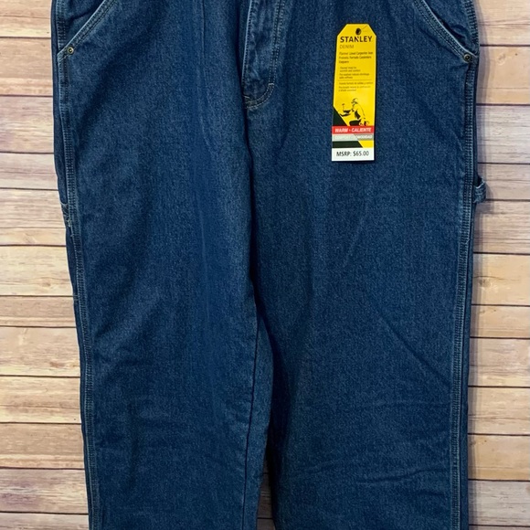 Men’s Stanley Lined Carpenter Jeans 40 x 32 - Picture 3 of 9